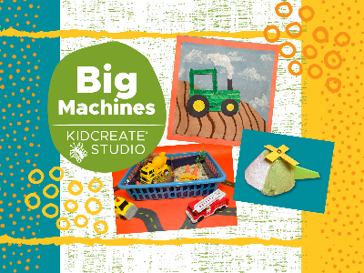 Kidcreate Studio - Broomfield. Toddler & Preschool Playgroup- Big Machines (18 Months-5 Years)