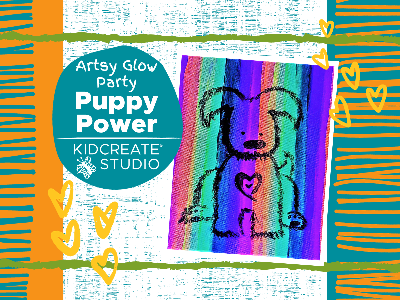 Artsy Glow Party- Puppy Power (4-9 Years)
