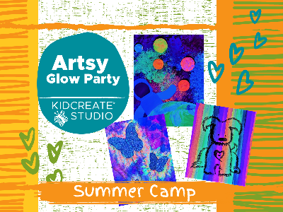 Artsy Glow Party- Summer Camp (4-12Y)